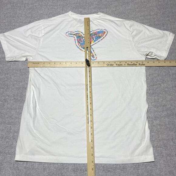 Bird Dogs T Shirt Mens Extra Large White Graphic Athletic Minimalist Stretch XL - Picture 7 of 9